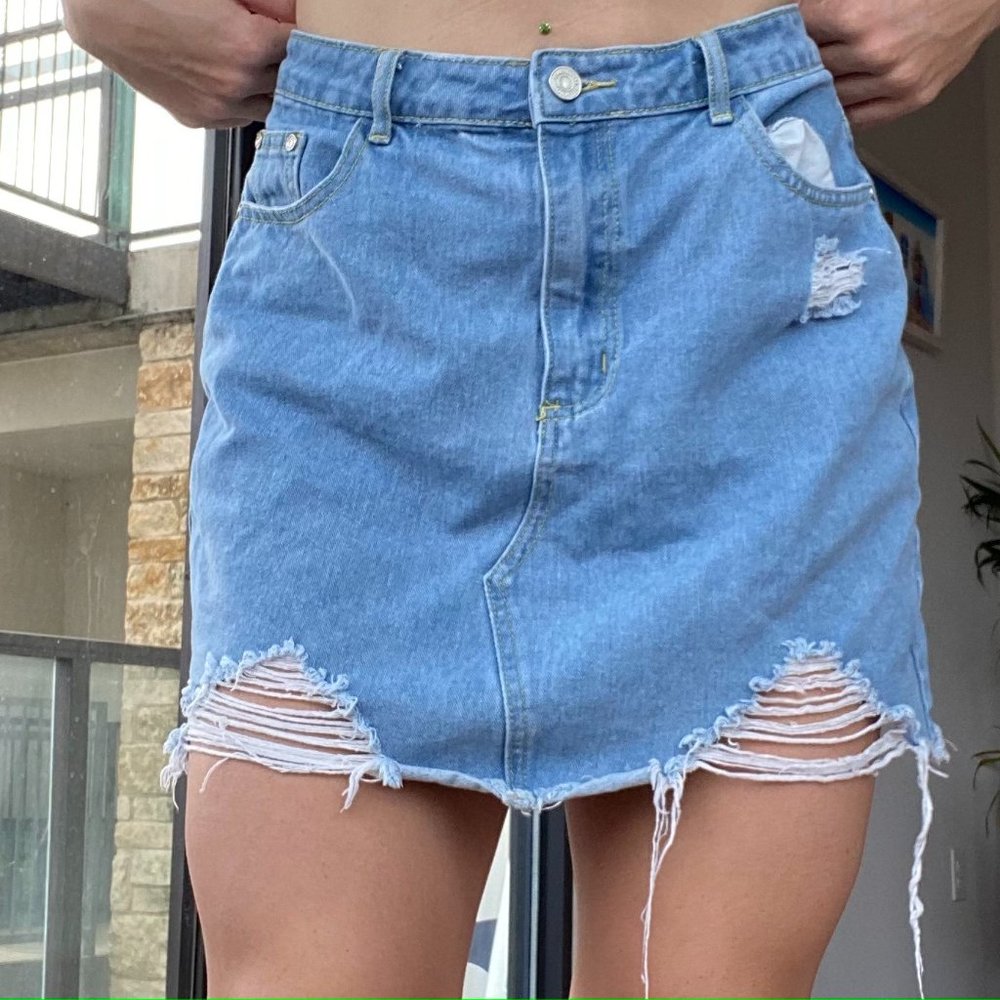 Jean Skirt